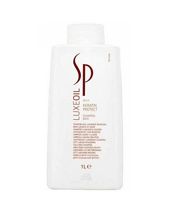 Wella SP LuxeOil Keratin Protect Shampoo - Шампунь для восстановления кератина 1000 мл - hairs-russia.ru